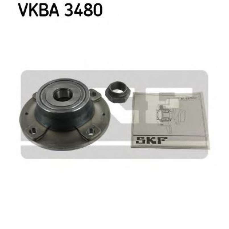 VKBA 3480 SKF Ступиця колеса в зборі
